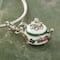 Charmalong&#x2122; Rhodium Teapot Charm By Bead Landing&#x2122;